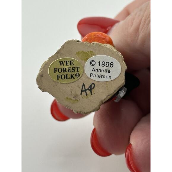 Wee Forest Folk "Little Pirate Kidd" 1996 Mouse Pirate M-216 A. Petersen Retired - Picture 6 of 10